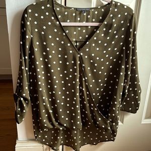 West Kei Polka-dot Blouse